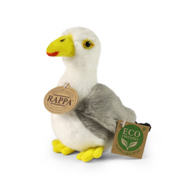 Plush seagull 14 cm ECO-FRIENDLY