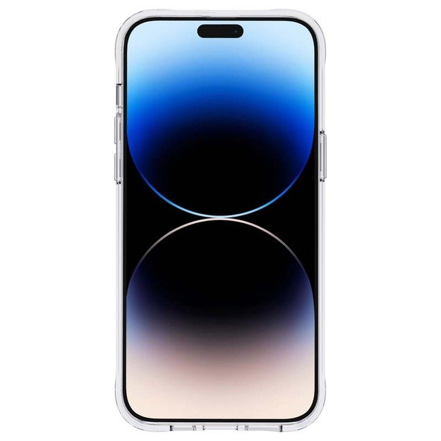 Šautuvų popierius skaidrus MagSafe – dėklas, skirtas iPhone 14 Pro Max (Garden Party Blue) 4