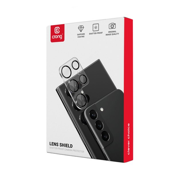 Crong Lens Shield apsauginis stiklas, skirtas Samsung Galaxy S23 9