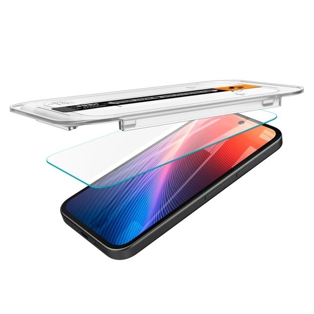 Spigen Glas.TR EZ FIT 2-Pack - Tempered Glass for Google Pixel 9a (2 pieces) 5