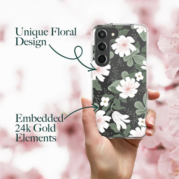 Skaidrus šautuvas – dėklas, skirtas Samsung Galaxy S23 (gluosnis) 22