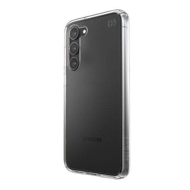 Speck Presidio Perfect-Clear – Samsung Galaxy S23+ dėklas su MICROBAN danga (skaidrus) 4