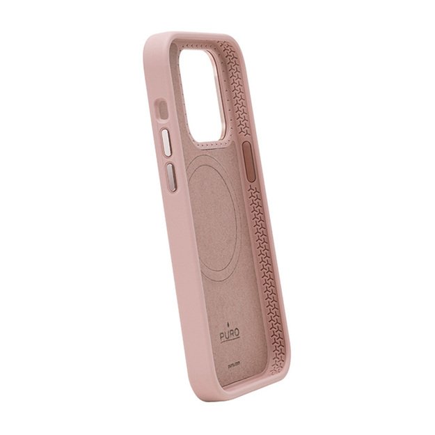 PURO ICON MAG PRO – dėklas, skirtas iPhone 15 Plus MagSafe (Rose)