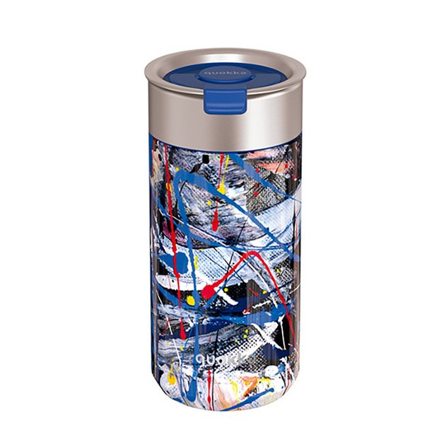 „Quokka Boost“ kavos puodelis - nerūdijančio plieno terminis puodelis su aliejumi, 400 ml (Abstract) 1 „Quokka Boost“ kavos puodelis - nerūdijančio plieno terminis puodelis su aliejumi, 400 ml (Abstract) 1