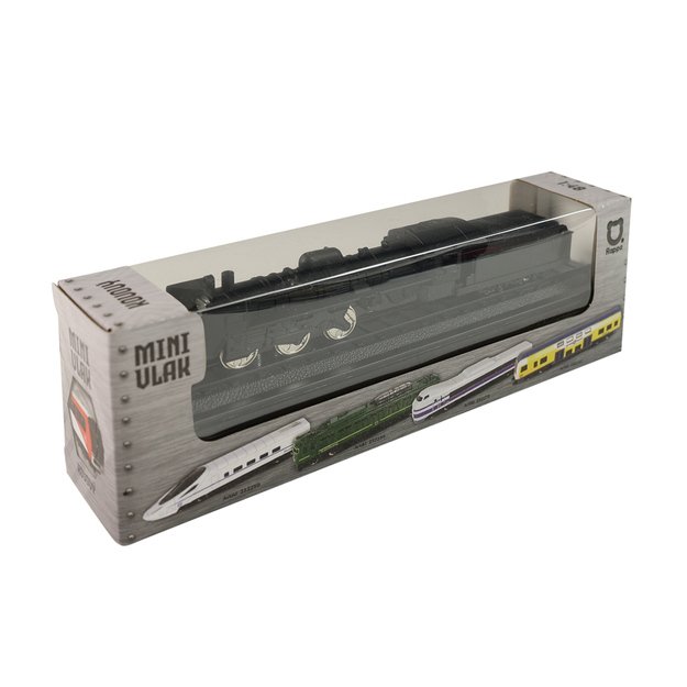 Train metal steam locomotive