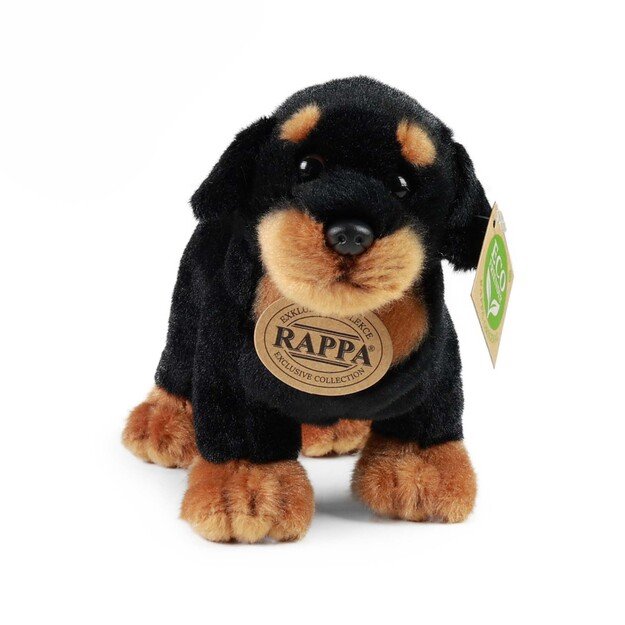 Plush Rottweiler 18 cm ECO-FRIENDLY