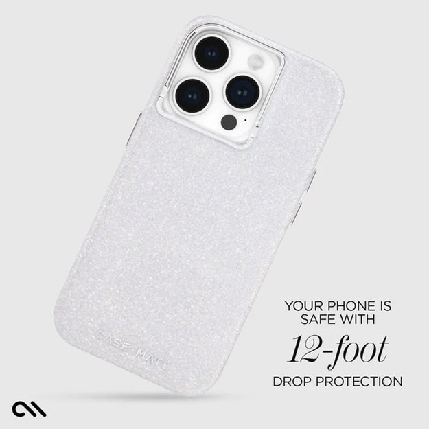 Case-Mate Shimmer MagSafe – dėklas, skirtas iPhone 15 Pro (vaikštantis) 31