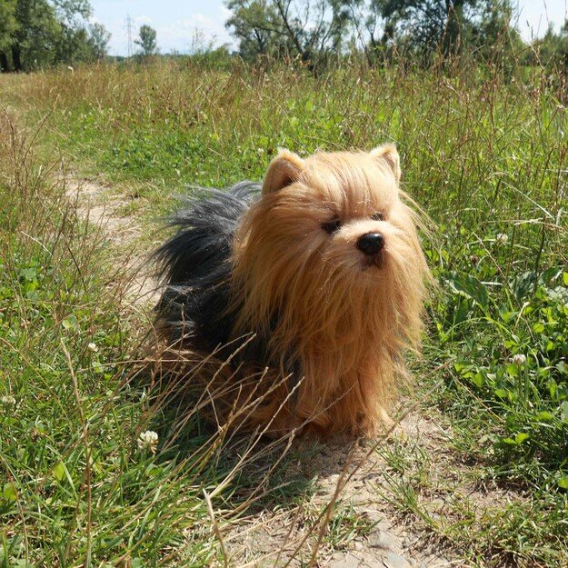 Plush Yorkshire Terrier 30 cm ECO-FRIENDLY