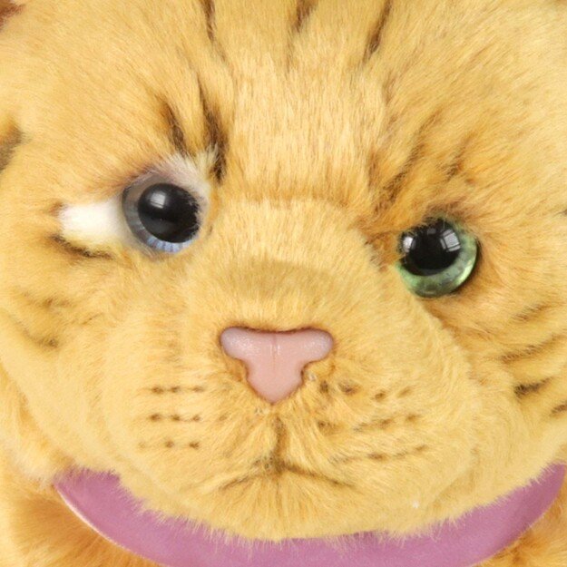 Plush ginger cat 25 cm ECO-FRIENDLY