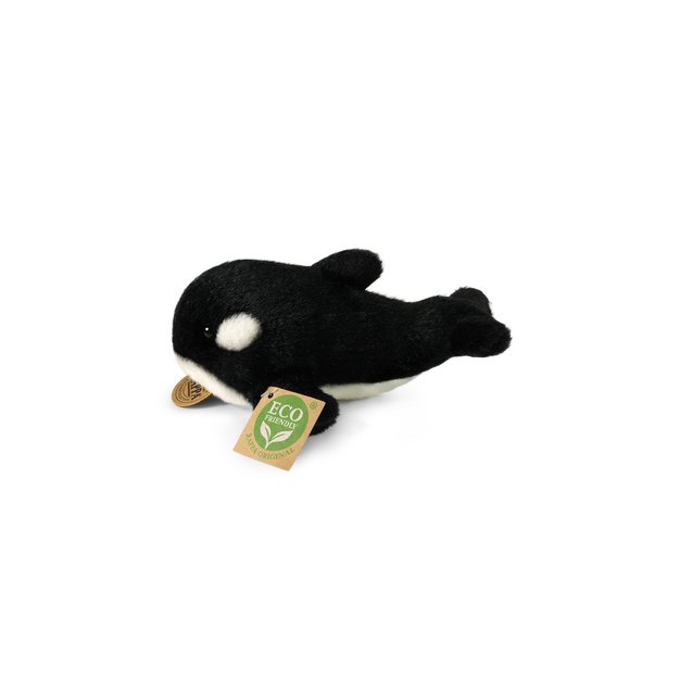 Plush orca 19 cm ECO-FRIENDLY