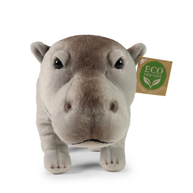 Plush hippo 32 cm ECO-FRIENDLY