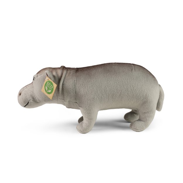 Plush hippo 32 cm ECO-FRIENDLY