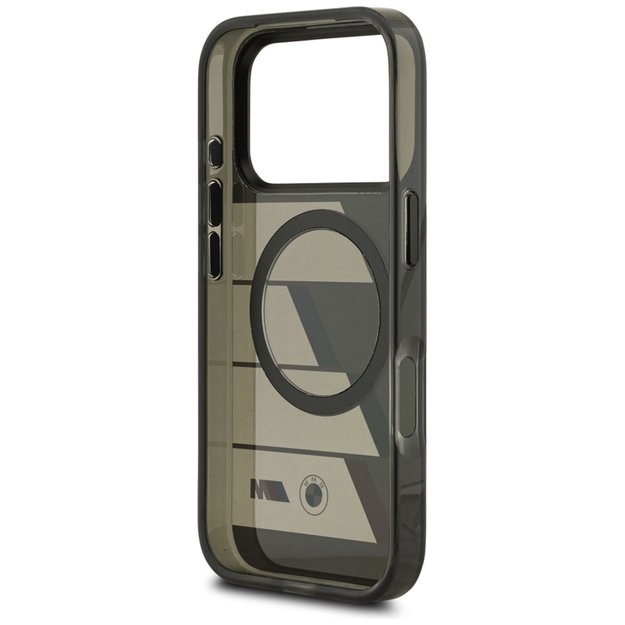 BMW M IML Metal Buttons Tricolor Lines MagSafe - Case iPhone 17 Pro Max (anthracite) 7