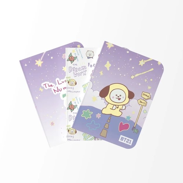 BT21 - Set of A6 CHIMMY notebooks (3 pieces) 1