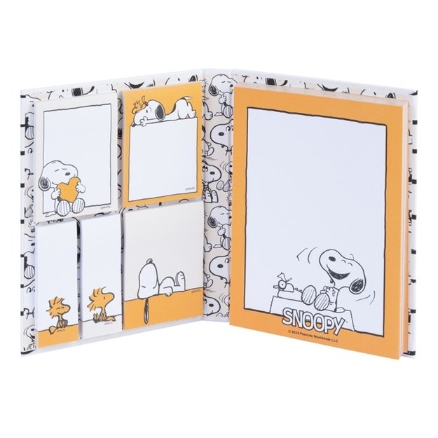Snoopy - A6 Self-Adhesive Notebook from the Lazy Days Collection 1