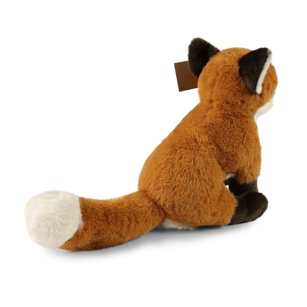 Rappa - Plush realistic mascot Fox sitting 23 cm Eco-Friendly Soft Collection 4