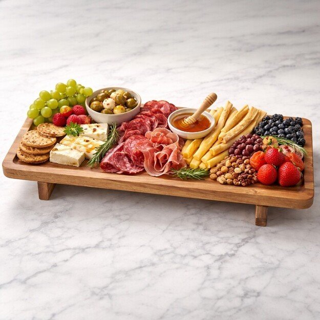 Alpina - Acacia Serving Tray 42x22 cm 2