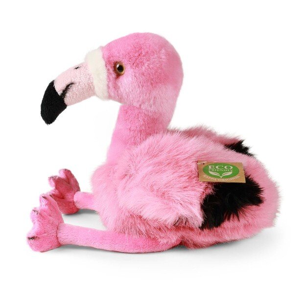 Plush flamingo 20 cm ECO-FRIENDLY