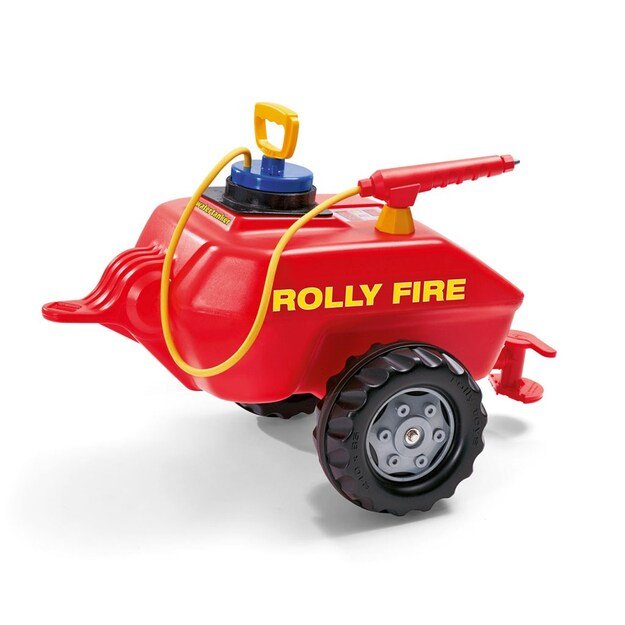 Tanker with Pump and Sprinkler Rolly Toys Vacumax Fire red