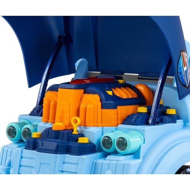 Realistic model of the front of the car with an opening hood Milly Mally N-GINE blue 5