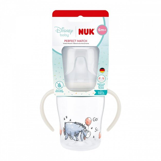 NUK Perfect Match Learning Baby Bottle DISNEY Winnie the Pooh Donkey 150 ml 1