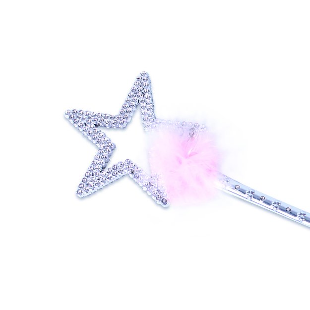 the Crown princess with wand pink