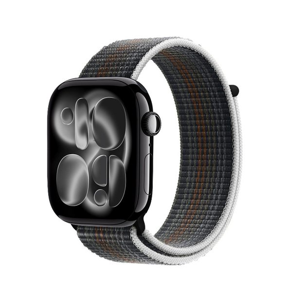 Crong Nylon - Sport Band for Apple Watch 44/45/46/49 mm (Midnight Run)