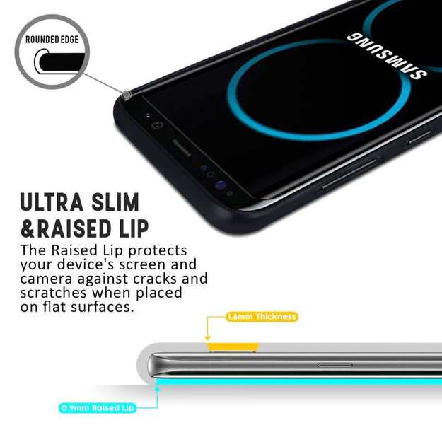 Mercury I-Jelly – dėklas, skirtas Samsung Galaxy S8+ (juodas) 11