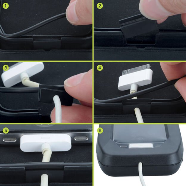 iGrip Universal Biker Stem Splashbox išmaniesiems telefonams 6