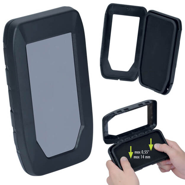 iGrip Universal Biker Stem Splashbox išmaniesiems telefonams 3