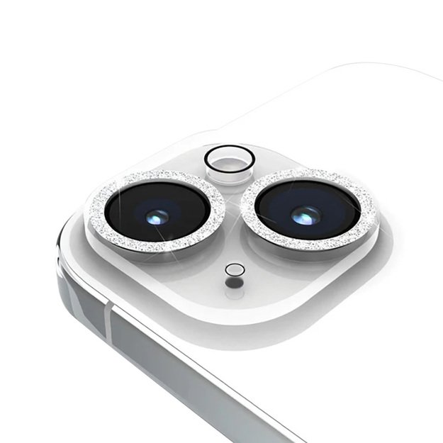 Case-Mate Sparkle Lens Protector – apsauginis stiklas, skirtas iPhone 15 / iPhone 15 Plus fotoaparatui (Twinkle) 2