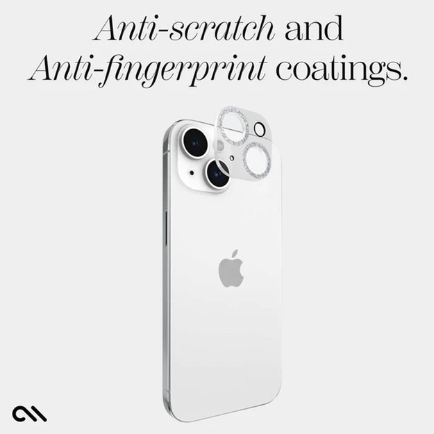 Case-Mate Sparkle Lens Protector – apsauginis stiklas, skirtas iPhone 15 / iPhone 15 Plus fotoaparatui (Twinkle) 7