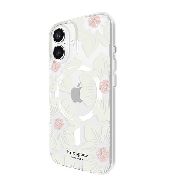 Kate Spade New York Protective MagSafe – dėklas, skirtas iPhone 16 (Hollyhock Floral) 12