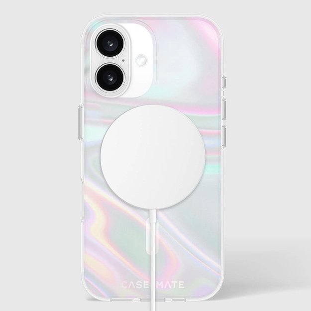 „Case-Mate“ muilo burbulas „MagSafe“ – dėklas, skirtas „iPhone 16“ (lietingas)