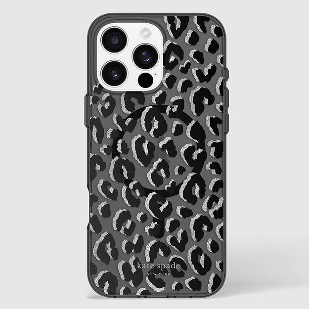 Kate Spade New York Protective MagSafe – dėklas, skirtas iPhone 16 Pro Max (City Leopard) 9