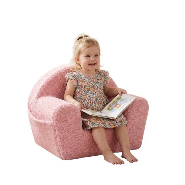 Baby chair with side pocket New Baby Teddy pink