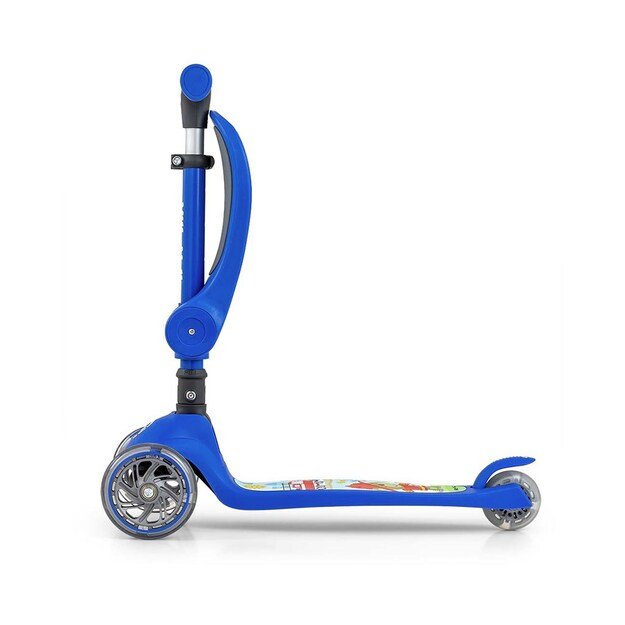 FUZZY 3-Wheel Balance Scooter with Seat for Kids blue