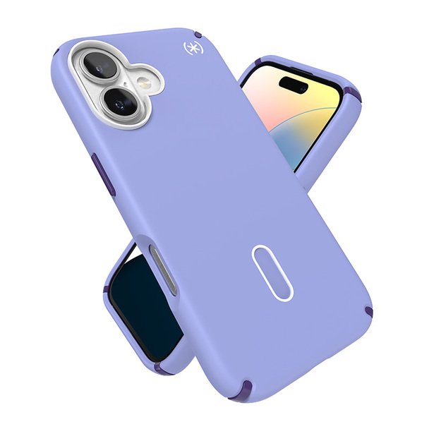 Speck Presidio2 Pro ClickLock & MagSafe – dėklas, skirtas iPhone 16 (Future Lavender / Cassis Purple / White)