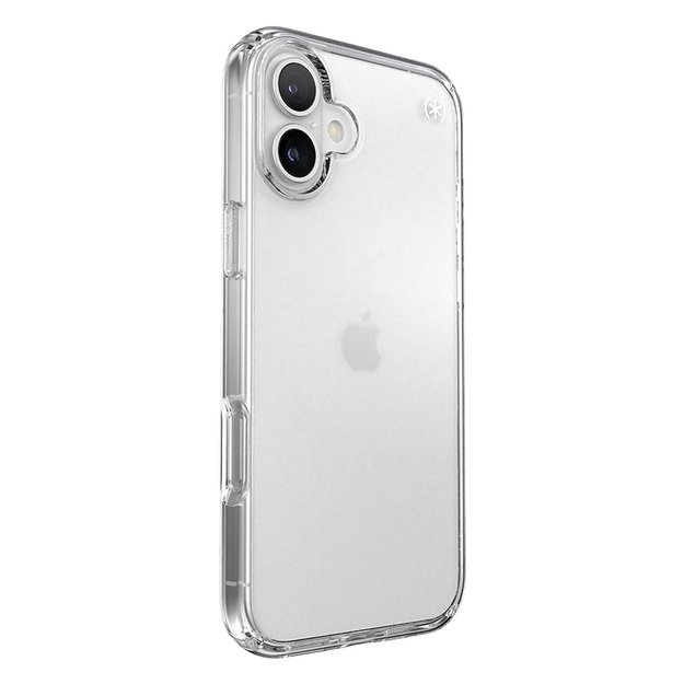 Speck Presidio Perfect-Clear – dėklas, skirtas iPhone 16 Plus (skaidrus)