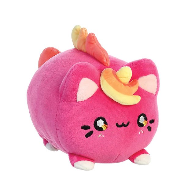 Tasty Peach - pliušinis talismanas 18 cm Berry Sunset Meowchi 9