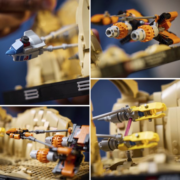 LEGO Star Wars Mos Espa Podrace Diorama