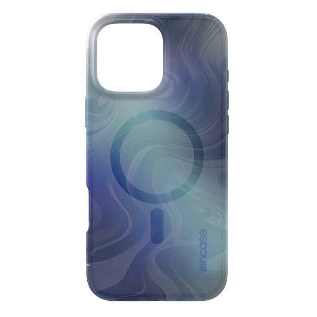 „Incase Halo Case MagSafe“ – „iPhone 16 Pro Max“ („Oil Slick Ocean“) dėklas