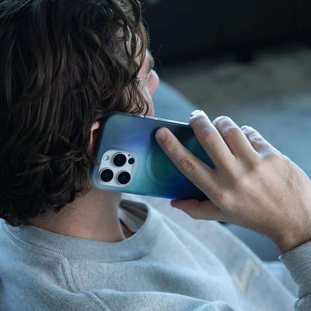 „Incase Halo Case MagSafe“ – „iPhone 16 Pro Max“ („Oil Slick Ocean“) dėklas 6