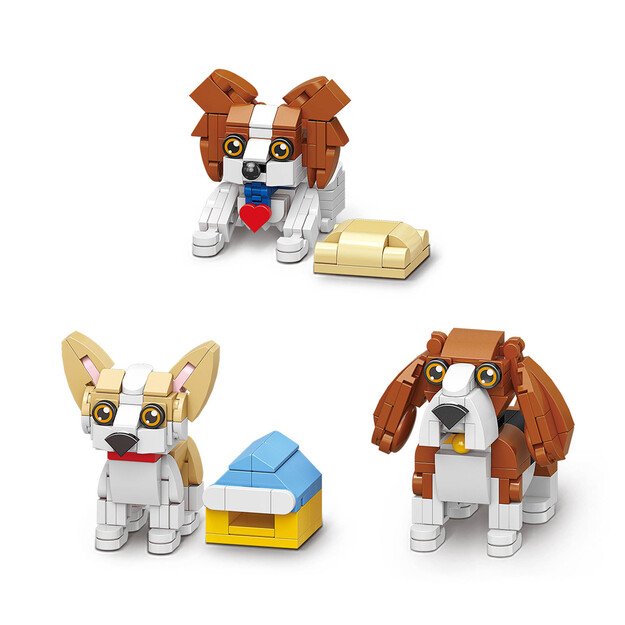Building set mini dog