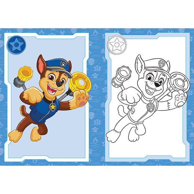 Coloring book A5 Paw Patrol/Paw Patrol