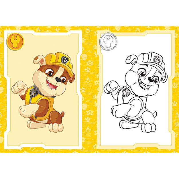 Coloring book A5 Paw Patrol/Paw Patrol