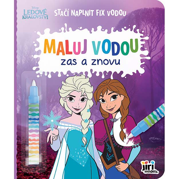 Paint with water again and again Frozen Kingdom