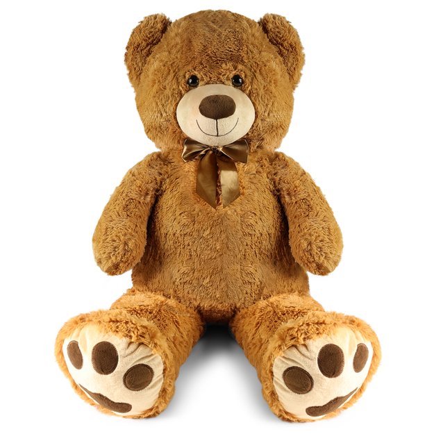 Big teddy bear Kuba with tag 100 cm