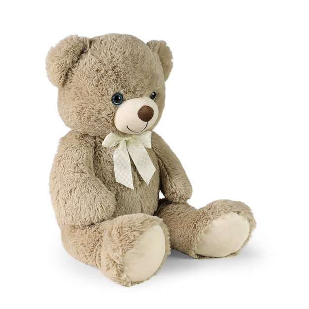Big teddy bear Harvey with tag 78 cm