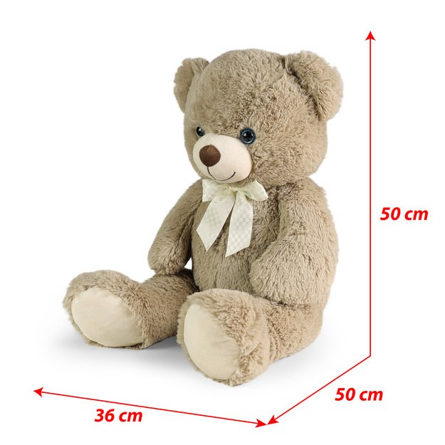 Big teddy bear Harvey with tag 78 cm